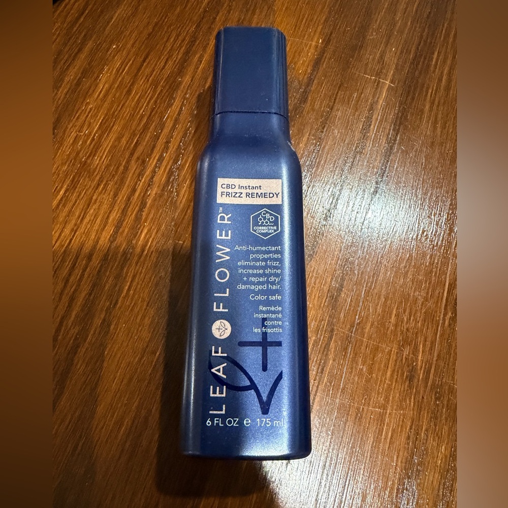 Leaf & Flower CBD instant frizz remedy